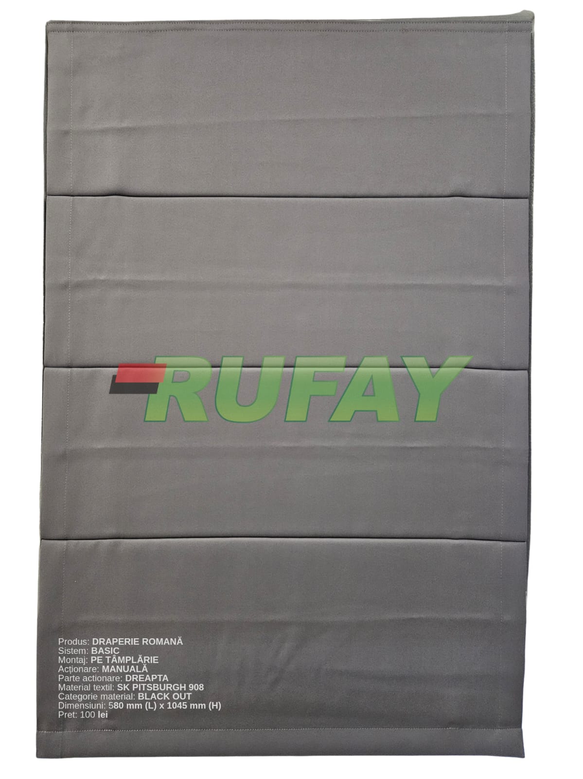 RUFAY__Draperie_romana__sistem_BASIC__SK_PITSBUEG_908__Gri_deschis__003